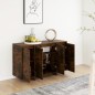 vidaXL Sideboard Räuchereiche 120x41x75 cm Holzwerkstoff vidaXL Sideboard Räuchereiche 120x41x75 cm Holzwerkstoff