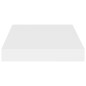 vidaXL Schwebende Wandregale 4 Stk. Weiß 23x23,5x3,8cm MDF vidaXL Schwebende Wandregale 4 Stk. Weiß 23x23,5x3,8cm MDF