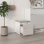 vidaXL Schubladenbox Hochglanz-Weiß 40,5x40x40 cm Holzwerkstoff vidaXL Schubladenbox Hochglanz-Weiß 40,5x40x40 cm Holzwerkstoff