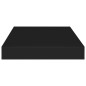vidaXL Schwebendes Wandregal Schwarz 40x23x3,8 cm MDF vidaXL Schwebendes Wandregal Schwarz 40x23x3,8 cm MDF