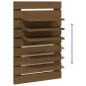 vidaXL Wand-Nachttische 2 Stk. Honigbraun Massivholz Kiefer vidaXL Wand-Nachttische 2 Stk. Honigbraun Massivholz Kiefer