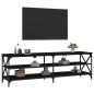 vidaXL TV-Schrank Schwarz 160x40x50 cm Holzwerkstoff vidaXL TV-Schrank Schwarz 160x40x50 cm Holzwerkstoff