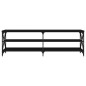 vidaXL TV-Schrank Schwarz 160x40x50 cm Holzwerkstoff vidaXL TV-Schrank Schwarz 160x40x50 cm Holzwerkstoff