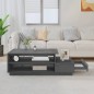 vidaXL Couchtisch Grau 120x50x40,5 cm Massivholz Kiefer vidaXL Couchtisch Grau 120x50x40,5 cm Massivholz Kiefer