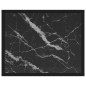 vidaXL Konsolentisch Schwarz 50x40x40 cm Hartglas vidaXL Konsolentisch Schwarz 50x40x40 cm Hartglas