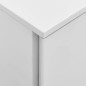 vidaXL Aktenschrank mit Rollen Hellgrau 39x45x60 cm Stahl vidaXL Aktenschrank mit Rollen Hellgrau 39x45x60 cm Stahl