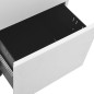 vidaXL Aktenschrank mit Rollen Hellgrau 39x45x60 cm Stahl vidaXL Aktenschrank mit Rollen Hellgrau 39x45x60 cm Stahl