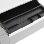 vidaXL Aktenschrank mit Rollen Hellgrau 39x45x60 cm Stahl vidaXL Aktenschrank mit Rollen Hellgrau 39x45x60 cm Stahl