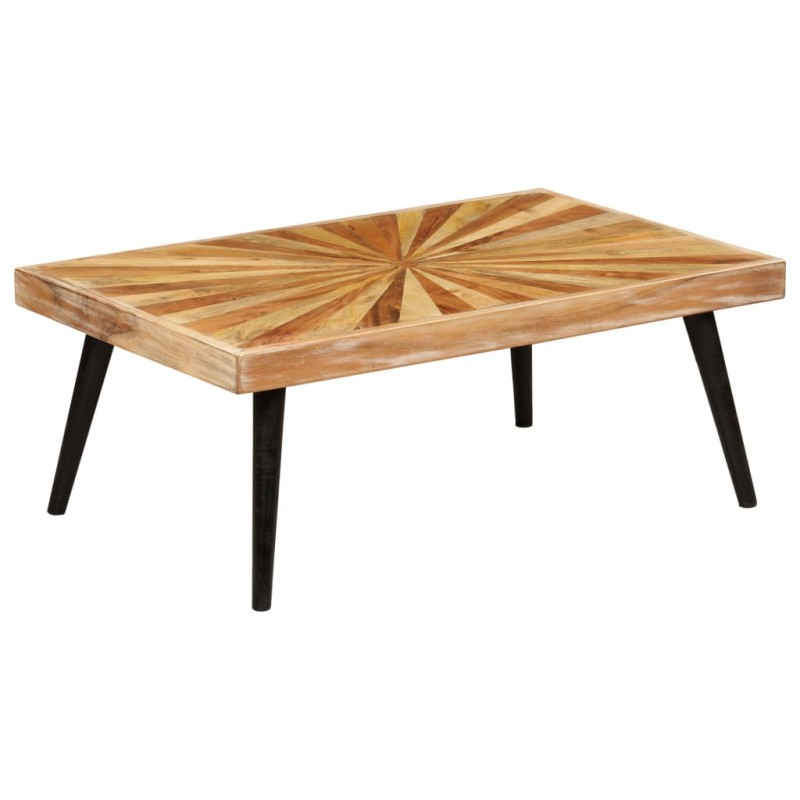 vidaXL Couchtisch Massivholz Mango 90x55x36 cm vidaXL Couchtisch Massivholz Mango 90x55x36 cm