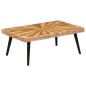 vidaXL Couchtisch Massivholz Mango 90x55x36 cm vidaXL Couchtisch Massivholz Mango 90x55x36 cm