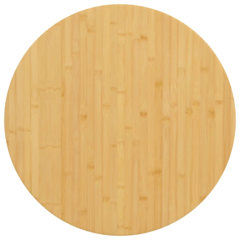 vidaXL Tischplatte Ø90x1,5 cm Bambus vidaXL Tischplatte Ø90x1,5 cm Bambus