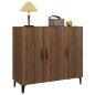 vidaXL Sideboard Braun Eichen-Optik 90x34x80 cm Holzwerkstoff vidaXL Sideboard Braun Eichen-Optik 90x34x80 cm Holzwerkstoff