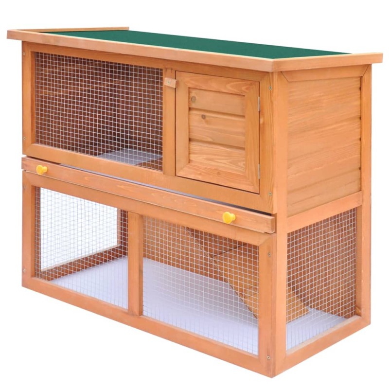 Kaninchenstall Kleintierhaus Hasenstall 1 Tür Holz Kaninchenstall Kleintierhaus Hasenstall 1 Tür Holz
