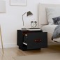 vidaXL Nachttische 2 Stk. Schwarz 40x34x35 cm Massivholz Kiefer vidaXL Nachttische 2 Stk. Schwarz 40x34x35 cm Massivholz Kiefer
