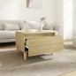vidaXL Beistelltisch Sonoma-Eiche 50x46x35 cm Holzwerkstoff vidaXL Beistelltisch Sonoma-Eiche 50x46x35 cm Holzwerkstoff