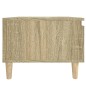 vidaXL Beistelltisch Sonoma-Eiche 50x46x35 cm Holzwerkstoff vidaXL Beistelltisch Sonoma-Eiche 50x46x35 cm Holzwerkstoff