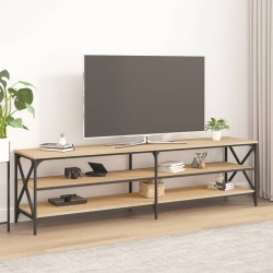 vidaXL TV-Schrank Sonoma-Eiche 180x40x50 cm Holzwerkstoff