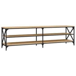 vidaXL TV-Schrank Sonoma-Eiche 180x40x50 cm Holzwerkstoff