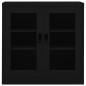 vidaXL Büroschrank Schwarz 90x40x90 cm Stahl vidaXL Büroschrank Schwarz 90x40x90 cm Stahl