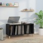 vidaXL Plattenschrank Schwarz 100x38x48 cm Holzwerkstoff vidaXL Plattenschrank Schwarz 100x38x48 cm Holzwerkstoff