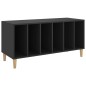 vidaXL Plattenschrank Schwarz 100x38x48 cm Holzwerkstoff vidaXL Plattenschrank Schwarz 100x38x48 cm Holzwerkstoff