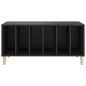 vidaXL Plattenschrank Schwarz 100x38x48 cm Holzwerkstoff vidaXL Plattenschrank Schwarz 100x38x48 cm Holzwerkstoff