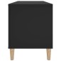 vidaXL Plattenschrank Schwarz 100x38x48 cm Holzwerkstoff vidaXL Plattenschrank Schwarz 100x38x48 cm Holzwerkstoff