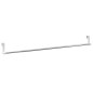 Gardinenstangen 2 Stk. Weiß und Silbern 60-105 cm Aluminium Gardinenstangen 2 Stk. Weiß und Silbern 60-105 cm Aluminium