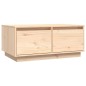 vidaXL Couchtisch 80x50x35 cm Massivholz Kiefer vidaXL Couchtisch 80x50x35 cm Massivholz Kiefer