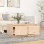 vidaXL Couchtisch 80x50x35 cm Massivholz Kiefer vidaXL Couchtisch 80x50x35 cm Massivholz Kiefer