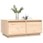 vidaXL Couchtisch 80x50x35 cm Massivholz Kiefer vidaXL Couchtisch 80x50x35 cm Massivholz Kiefer