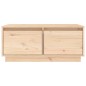 vidaXL Couchtisch 80x50x35 cm Massivholz Kiefer vidaXL Couchtisch 80x50x35 cm Massivholz Kiefer