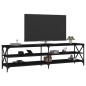 vidaXL TV-Schrank Schwarz 180x40x50 cm Holzwerkstoff vidaXL TV-Schrank Schwarz 180x40x50 cm Holzwerkstoff