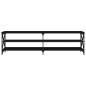 vidaXL TV-Schrank Schwarz 180x40x50 cm Holzwerkstoff vidaXL TV-Schrank Schwarz 180x40x50 cm Holzwerkstoff