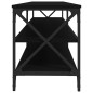 vidaXL TV-Schrank Schwarz 180x40x50 cm Holzwerkstoff vidaXL TV-Schrank Schwarz 180x40x50 cm Holzwerkstoff