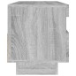 vidaXL TV-Schrank mit LED-Leuchten Grau Sonoma 100x35x40 cm vidaXL TV-Schrank mit LED-Leuchten Grau Sonoma 100x35x40 cm