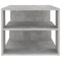 vidaXL Couchtisch Betongrau 100x50x40 cm Holzwerkstoff vidaXL Couchtisch Betongrau 100x50x40 cm Holzwerkstoff