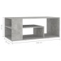 vidaXL Couchtisch Betongrau 100x50x40 cm Holzwerkstoff vidaXL Couchtisch Betongrau 100x50x40 cm Holzwerkstoff