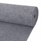 vidaXL Messeteppich Rillen 1,2x20 m Grau vidaXL Messeteppich Rillen 1,2x20 m Grau
