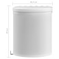 vidaXL Küchen-Einbau-Mülleimer Kunststoff 12 L vidaXL Küchen-Einbau-Mülleimer Kunststoff 12 L
