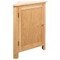 vidaXL Eckschrank 59x45x80 cm Massivholz Eiche vidaXL Eckschrank 59x45x80 cm Massivholz Eiche