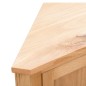 vidaXL Eckschrank 59x45x80 cm Massivholz Eiche vidaXL Eckschrank 59x45x80 cm Massivholz Eiche