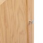 vidaXL Eckschrank 59x45x80 cm Massivholz Eiche vidaXL Eckschrank 59x45x80 cm Massivholz Eiche