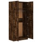vidaXL Kleiderschrank Räuchereiche 90x52x200 cm Holzwerkstoff vidaXL Kleiderschrank Räuchereiche 90x52x200 cm Holzwerkstoff