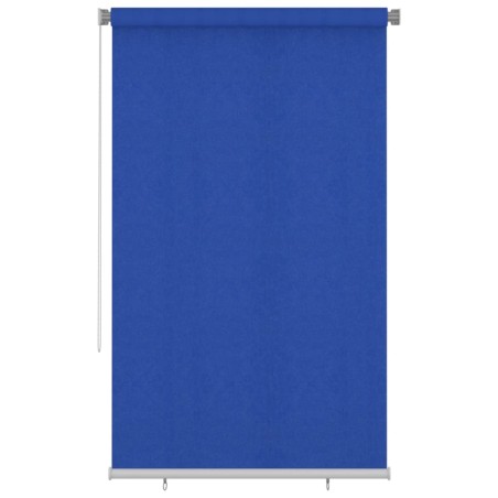 vidaXL Außenrollo 140x230 cm Blau HDPE