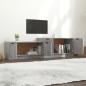 vidaXL TV-Schrank Grau Sonoma 158,5x36x45 cm Holzwerkstoff vidaXL TV-Schrank Grau Sonoma 158,5x36x45 cm Holzwerkstoff