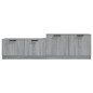 vidaXL TV-Schrank Grau Sonoma 158,5x36x45 cm Holzwerkstoff vidaXL TV-Schrank Grau Sonoma 158,5x36x45 cm Holzwerkstoff