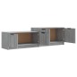 vidaXL TV-Schrank Grau Sonoma 158,5x36x45 cm Holzwerkstoff vidaXL TV-Schrank Grau Sonoma 158,5x36x45 cm Holzwerkstoff