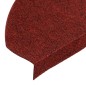 vidaXL Stufenmatten Selbstklebend 15 Stk. 65x22,5x3,5 cm Rot vidaXL Stufenmatten Selbstklebend 15 Stk. 65x22,5x3,5 cm Rot