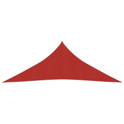 vidaXL Sonnensegel 160 g/m² Rot 4x4x4 m HDPE